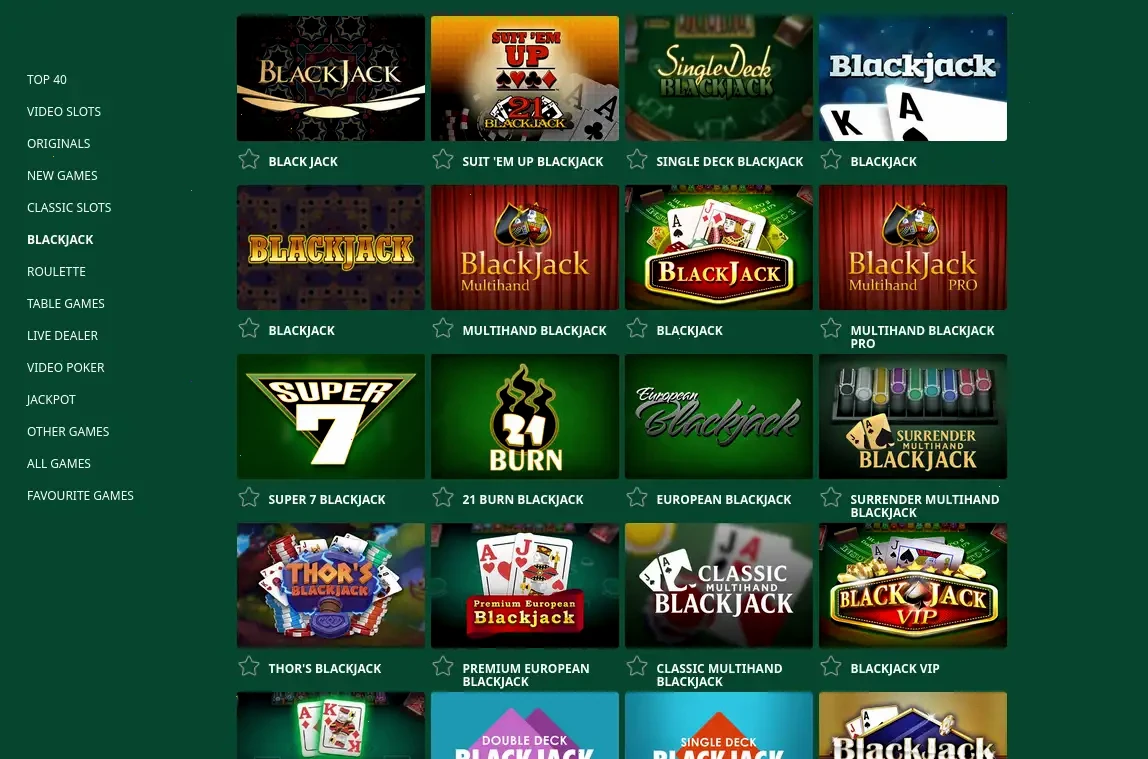 Processus d'inscription Pampago casino en ligne